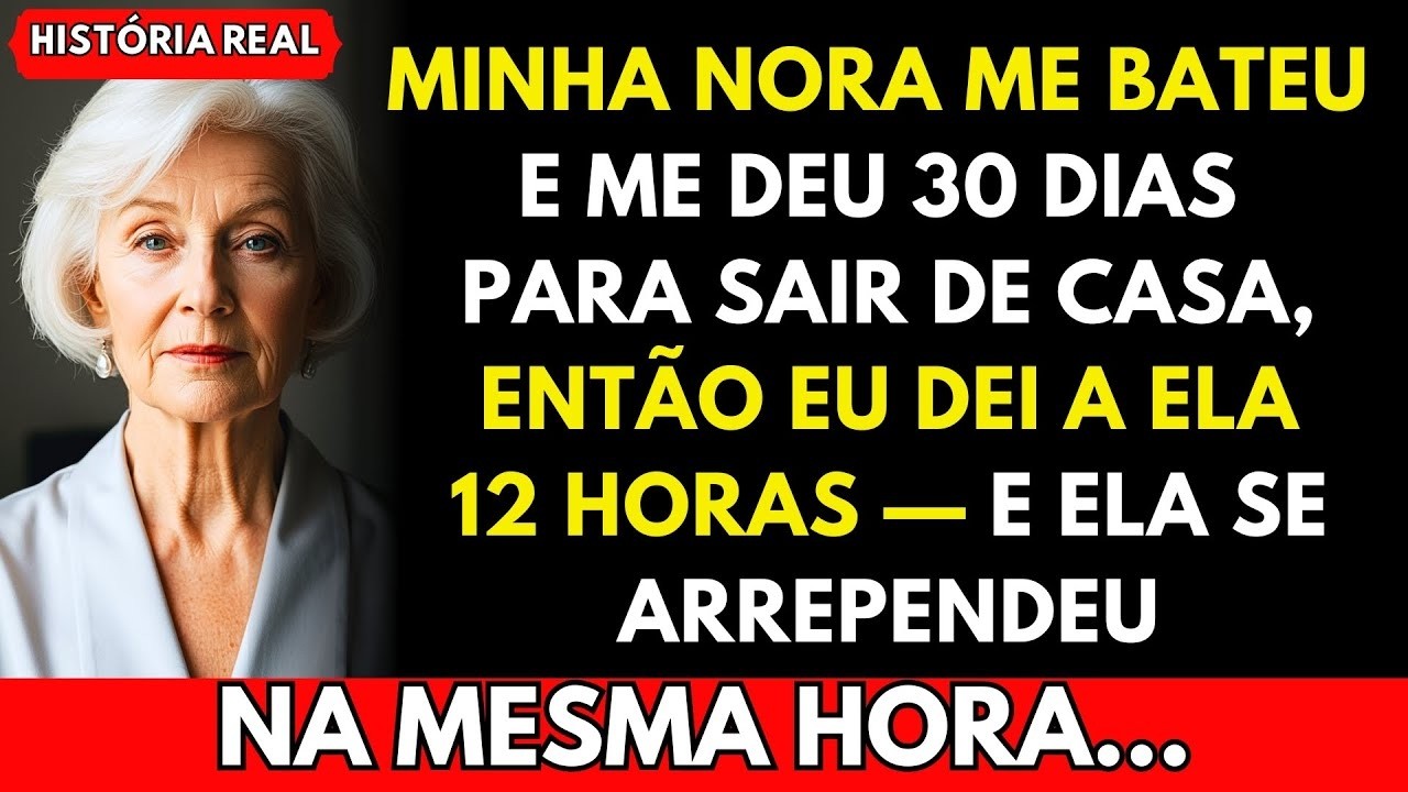 Minha Nora me deu 30 dias para sair de casa, então eu dei a ela 12 horas – ela se arrependeu