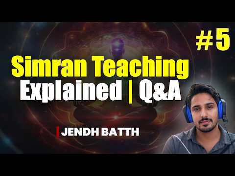 Q&A About Teaching Spirituality Online [simran] | Your Questions Answered| Jendh Batth