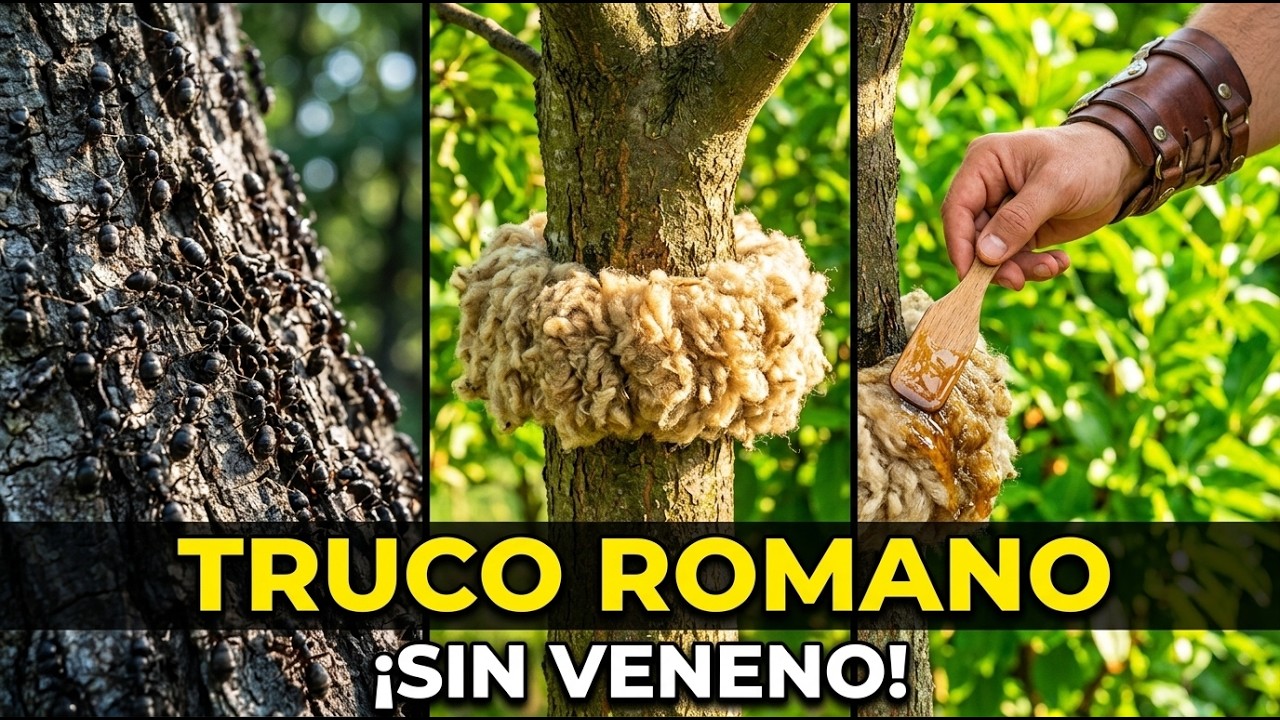 El Truco que los Romanos Usaban para Proteger sus Árboles Frutales de las Hormigas — Sin Veneno