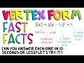 Vertex and Transformation Quiz