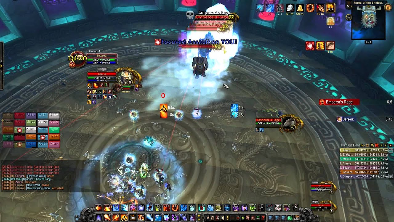 Refined vs Will of the Emperor (25 Heroic) - Mage POV