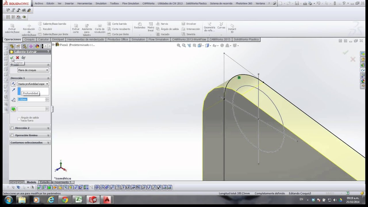 DOBLES EN SOLIDWORKS - YouTube