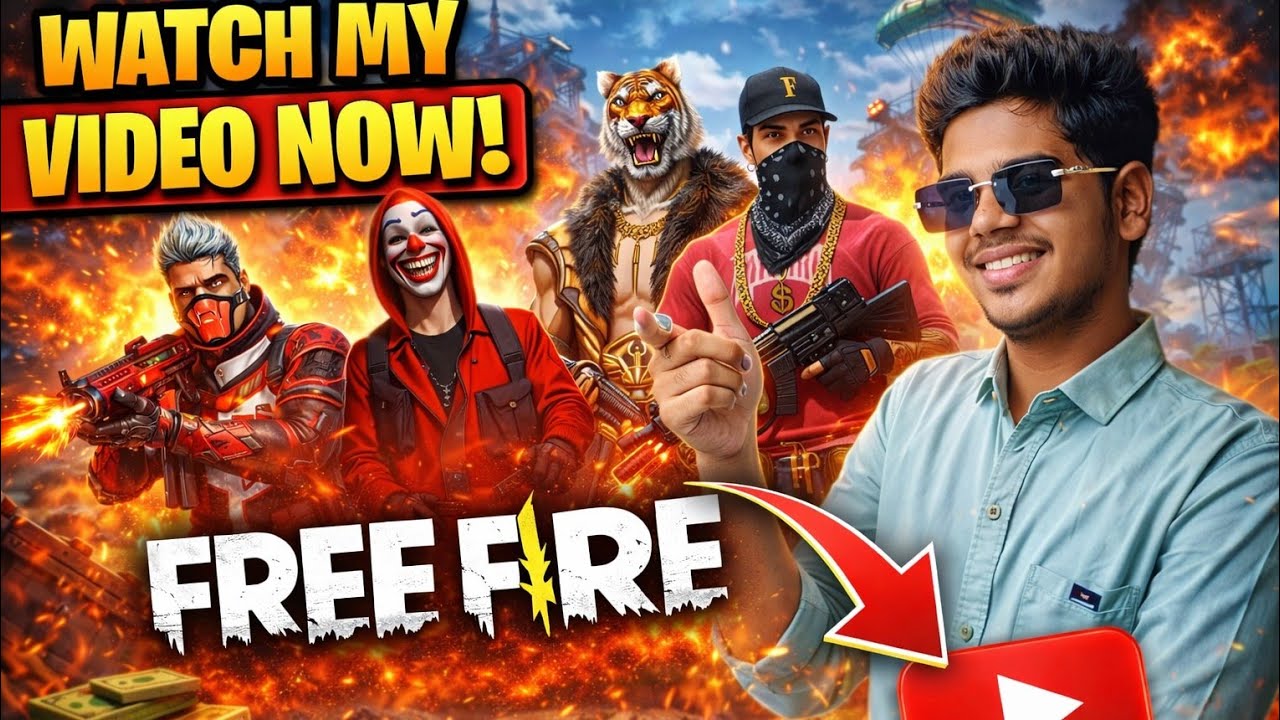 SK Sanket is live! Free Fire Max live custom give way