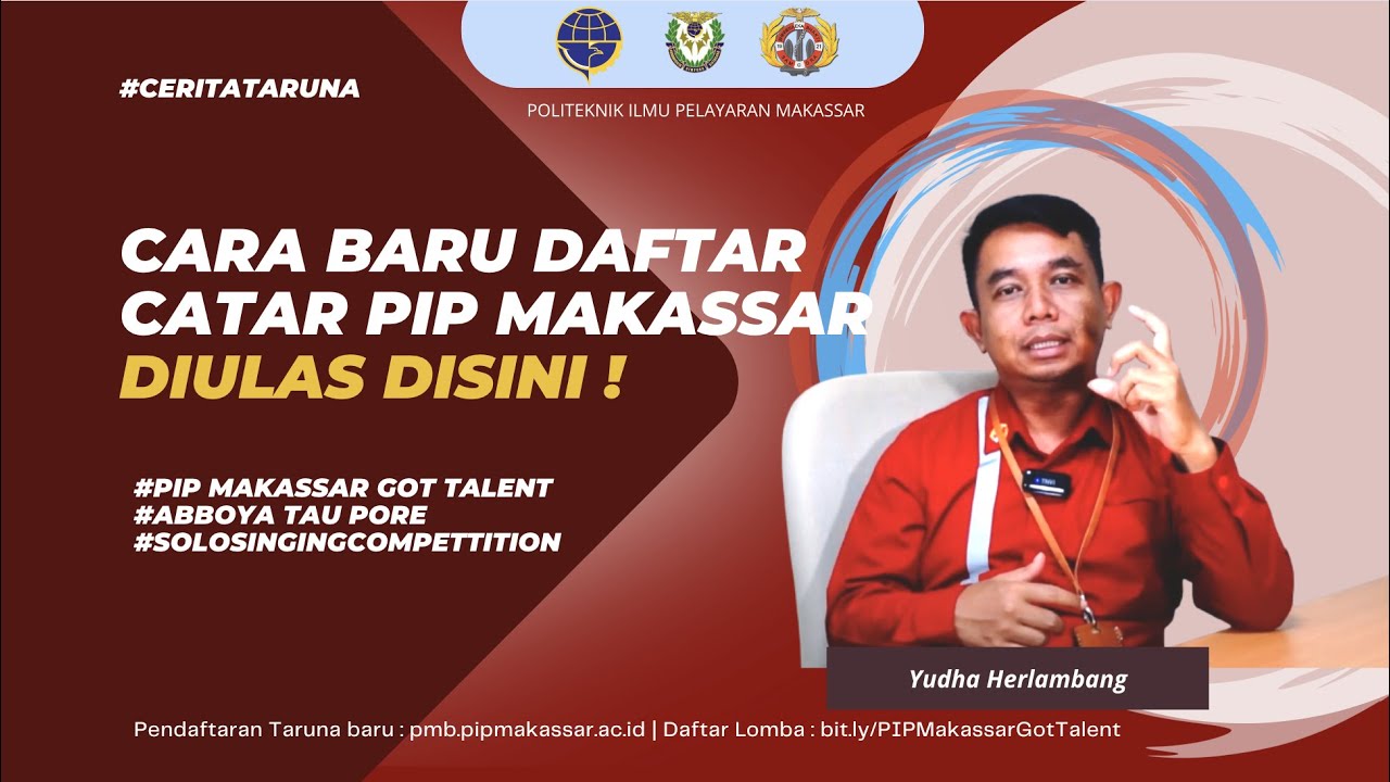 PELUANG EMAS JADI TARUNA PLUS HADIAH 100JT : DAFTAR TARUNA PIP MAKASSAR