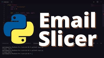 [37] Email Slicer in Python | Python Project #4