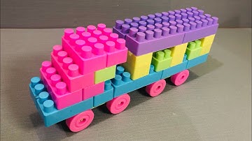 Satisfying diy Bus #3 / ASMR Building Blocks / Block Game #satisfying #asmr