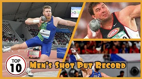 Top 10 Men's Shot Put Records