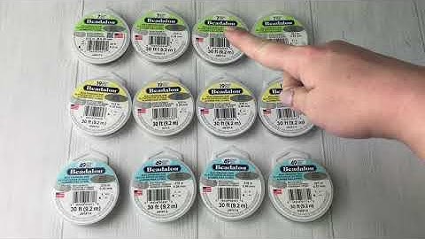 What type of stringing wire should I be using for jewelry making?!