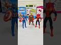 Unboxing Avengers Action figure Set with asmr #Spiderman #toys #hulk