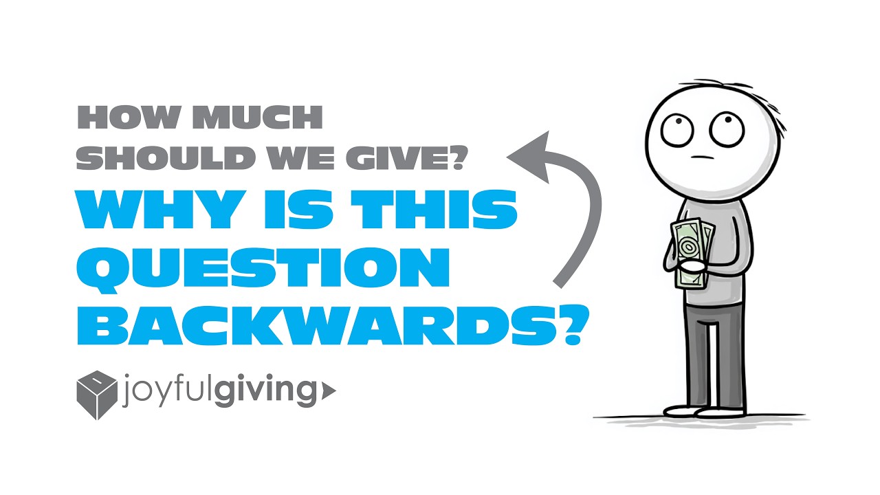 How Much Should We Give? Why is this Question Backwards? - Greg Dean. EPISODE 40