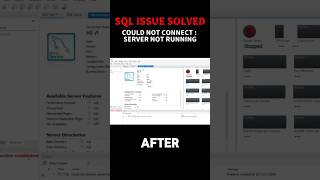Could not connect sql server not running #shortsfeed #shorts #trendingshorts #sql