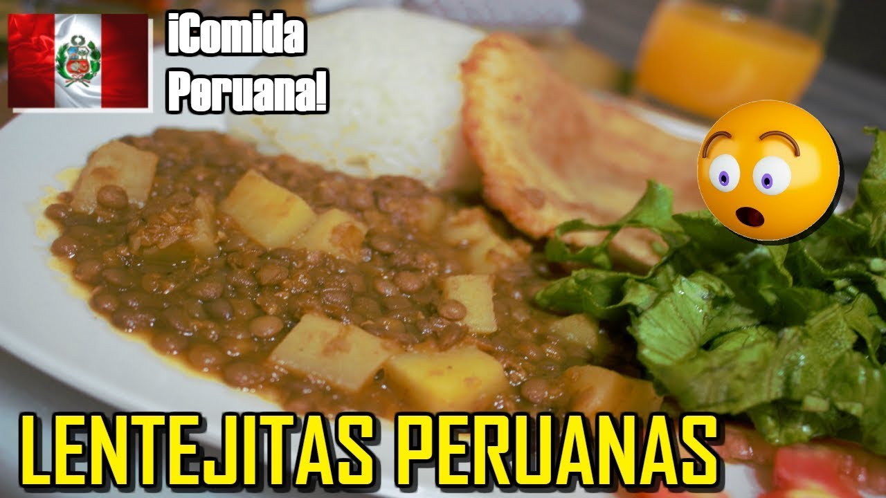 LENTEJITAS PERUANAS (GUISADAS) | ASÍ SE PREPARA ESTE NUTRITIVA MENESTRA #Chavely