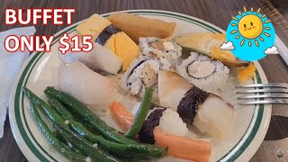 15 Chinese Saturday lunch buffet at Sunrise buffet Very affordable