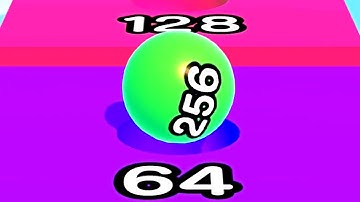 Ball Run 2048 Merge Number ! MAX LEVELS Gameplay Walkthrough New Update Part 152 android, ios