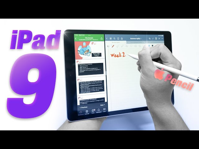 Mang iPad Gen9 + Apple Pencil đi học thay sách vở, làm màu hay hiệu quả thật?