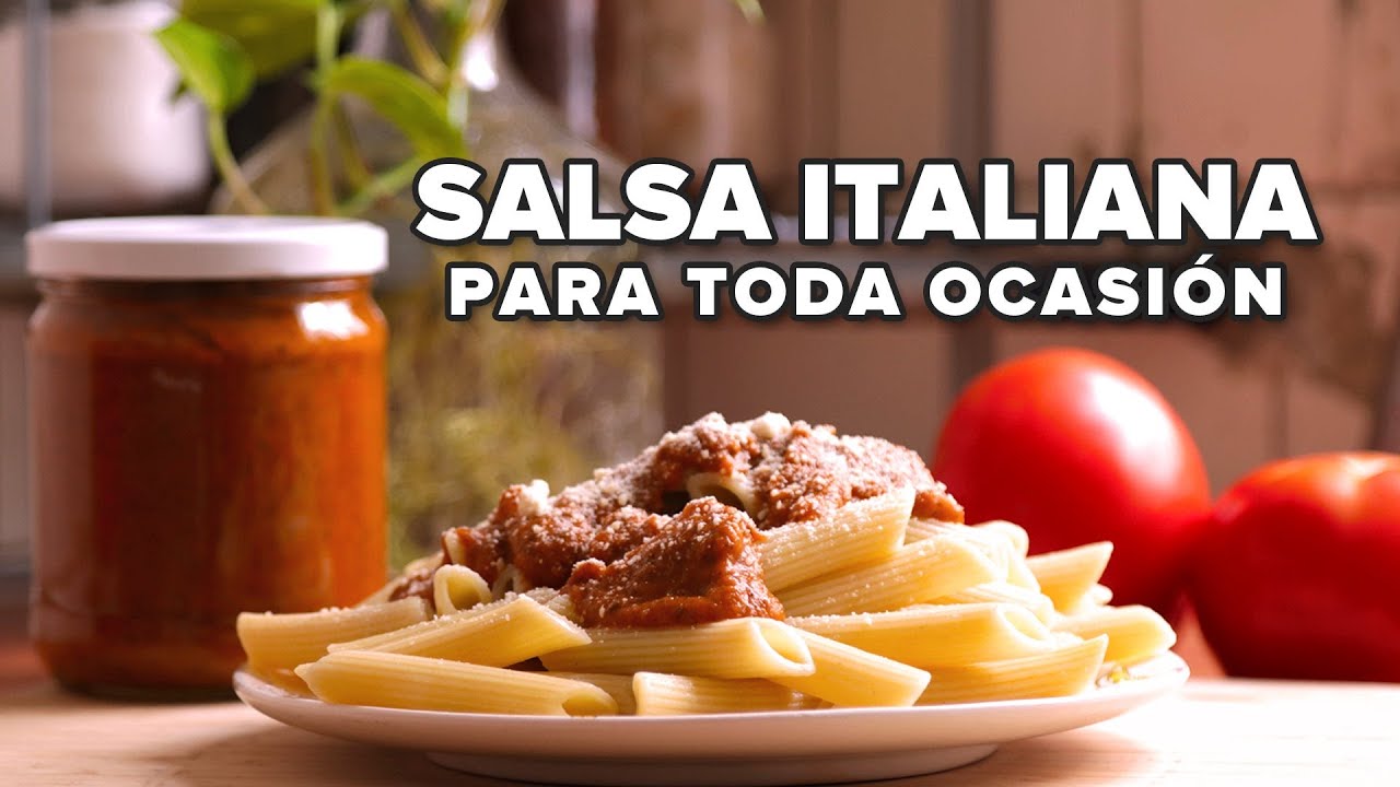 Salsa roja casera, fácil y rápida YouTube