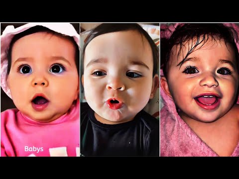 Cute Baby Papa Talking🥰 And Funny Babies🩷