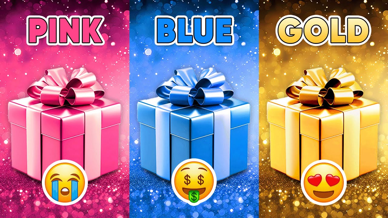 Choose Your Gift...! Pink, Unicorn or Blue 💗🌈💙 How Lucky Are You? 😱 Quiz Shiba