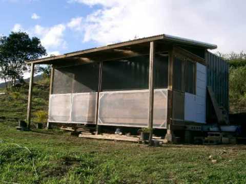 My simple shipping container home - YouTube