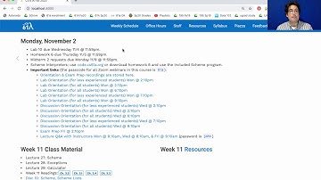 61A Fall 2020 Lecture 27 Video 1