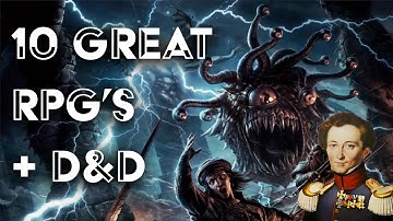 10 great Roleplaying games other than Dungeons and Dragons