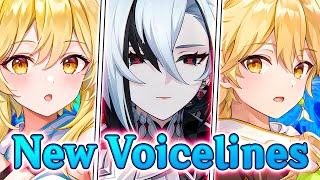 Arlno Talks About The Red Moon Serenitea Pot Voice Lines Genshin Impact Aether, Lumine
