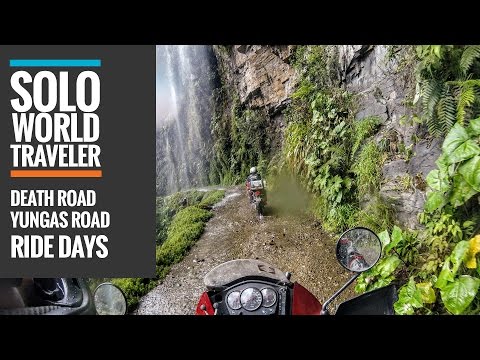 Ride Day 56: Yungas Road, Bolivia / The Death Road by Motorbike