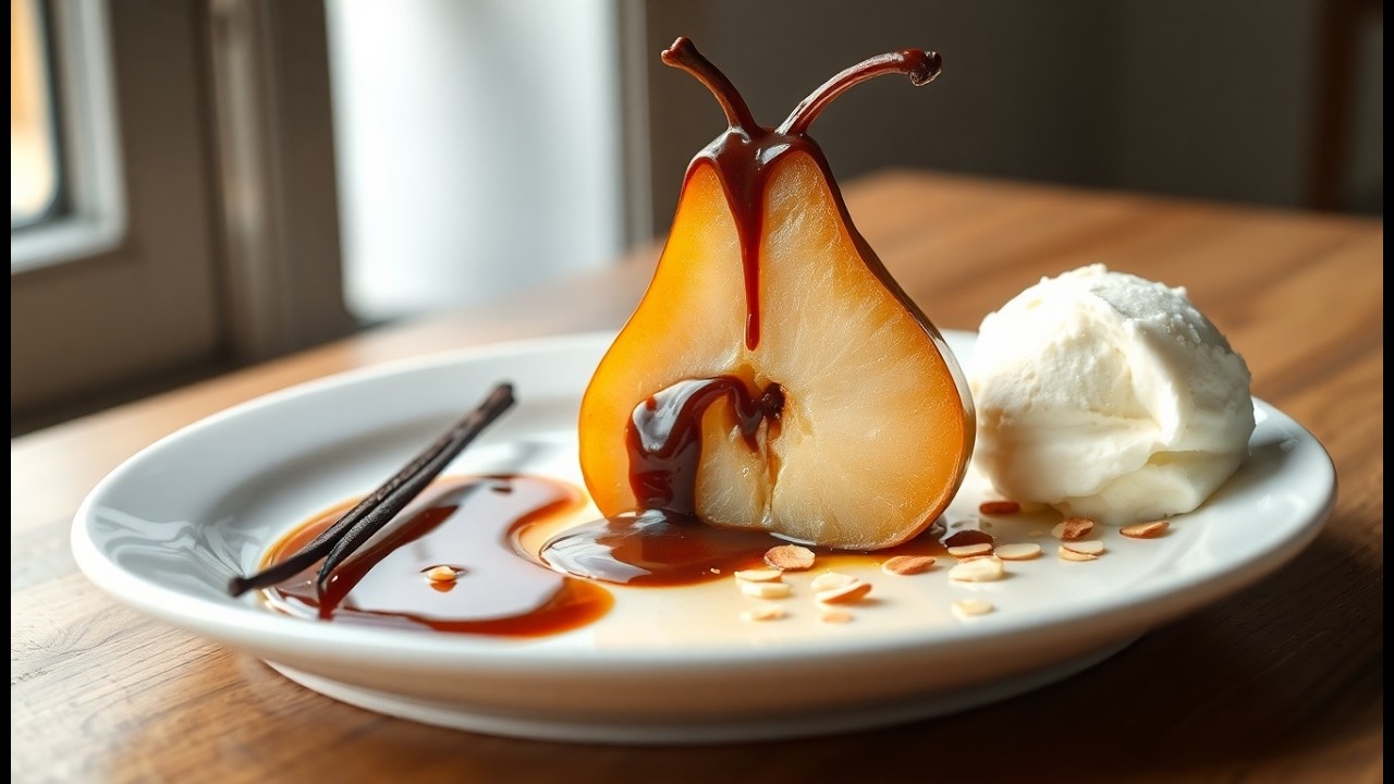 Délicieuses poires Belle Hélène à découvrir !