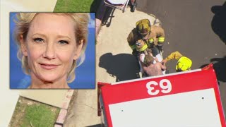 Actress Anne Heche rescued from California crash scene