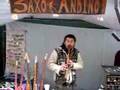 Bamboo Sax Player