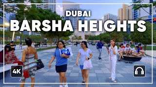 Dubai 🇦🇪 4K Walk Tour! | Barsha Heights (Tecom) 60fps