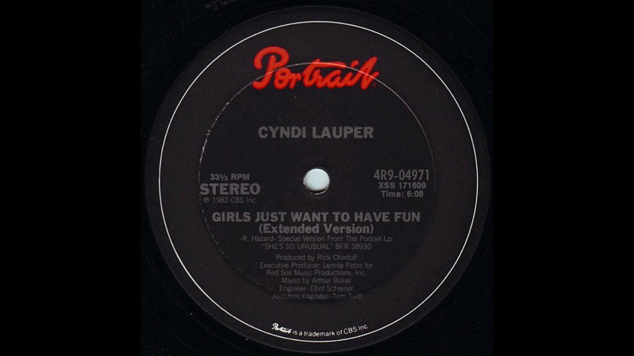 Girls Just Want To Have Fun (Extended Version) - Cyndi Lauper - YouTube