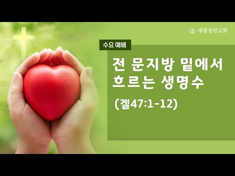 2022.08.03(수) 전 문지방 밑에서 흐르는 생명수 - 김연옥 목사