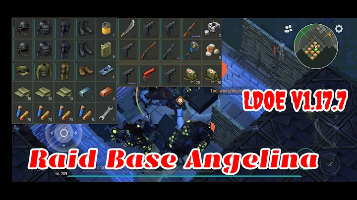 LDOE Raid Base Angelina | Last Day on Earth v1.17.7