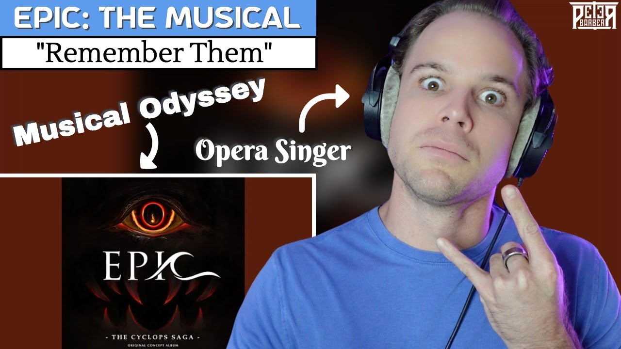 Odysseus wants REVENGE! Pro Singer Reaction (& Analysis) | EPIC: The Musical - "Remember Them"