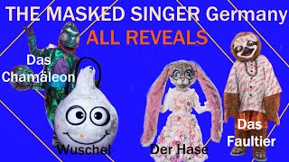 The Masked Singer Germany - Season 2 - All Reveals