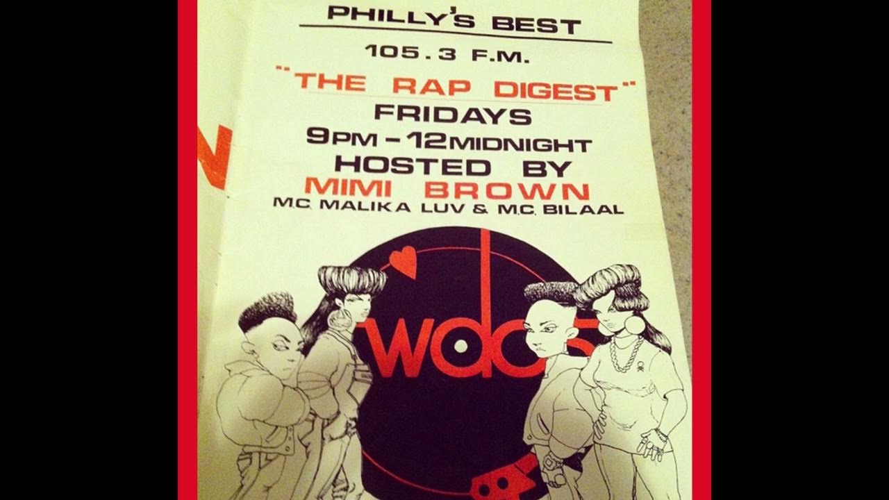 105 3 wdas m 1989 the rap digest mimi brown m c malika luv m c