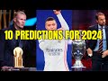(ASMR) Haaland Ballon D'or? England Euro Win? My 10 Football Predictions For 2024