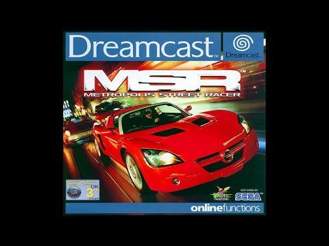 Metropolis Street Racer (MSR) (Dreamcast longplay)