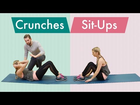 Crunches vs Sit Ups: which one is best and how to do it