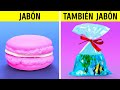 GENIALES IDEAS DE JABÓN HECHO A MANO || CÓMO HACER JABÓN EN CASA