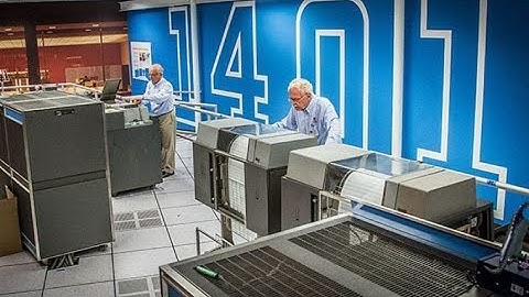 IBM 1401 Demonstration (Full Length) @CHM