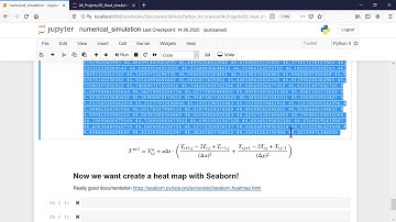 finite difference method (heat simulation) part 2