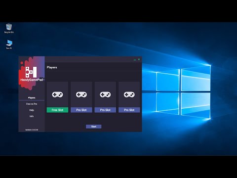 How to use HandyGamePad app with Windows [ENG]