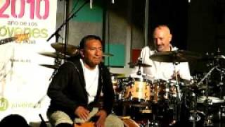 Raga Bop Trio with Alex Acuña in La Rioja Drumming Festival