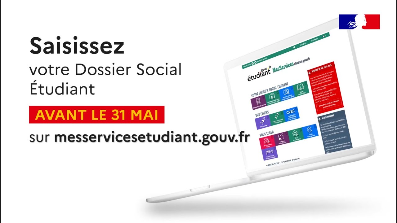 Bourse et Logement Crous 2024/2025 ? Faîtes votre demande avant le 31 mai !
