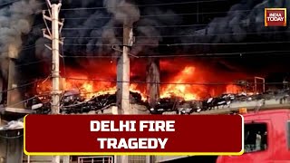 Delhi: Massive Fire At Building Near Mundka Metro Station, 16 Killed; More Feared Traped