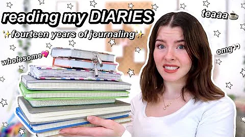 reading my old DIARIES! | Ive been journaling for ...