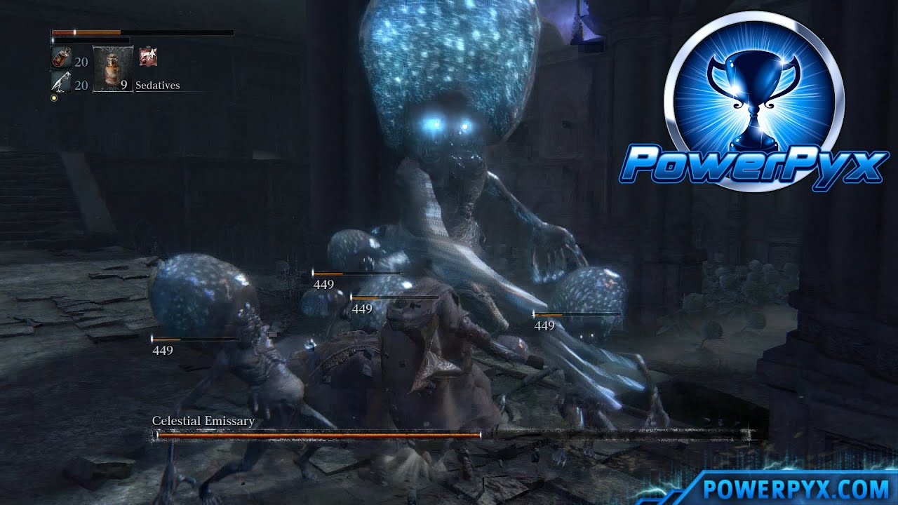 Bloodborne - Celestial Emissary Boss (Boss #14) -