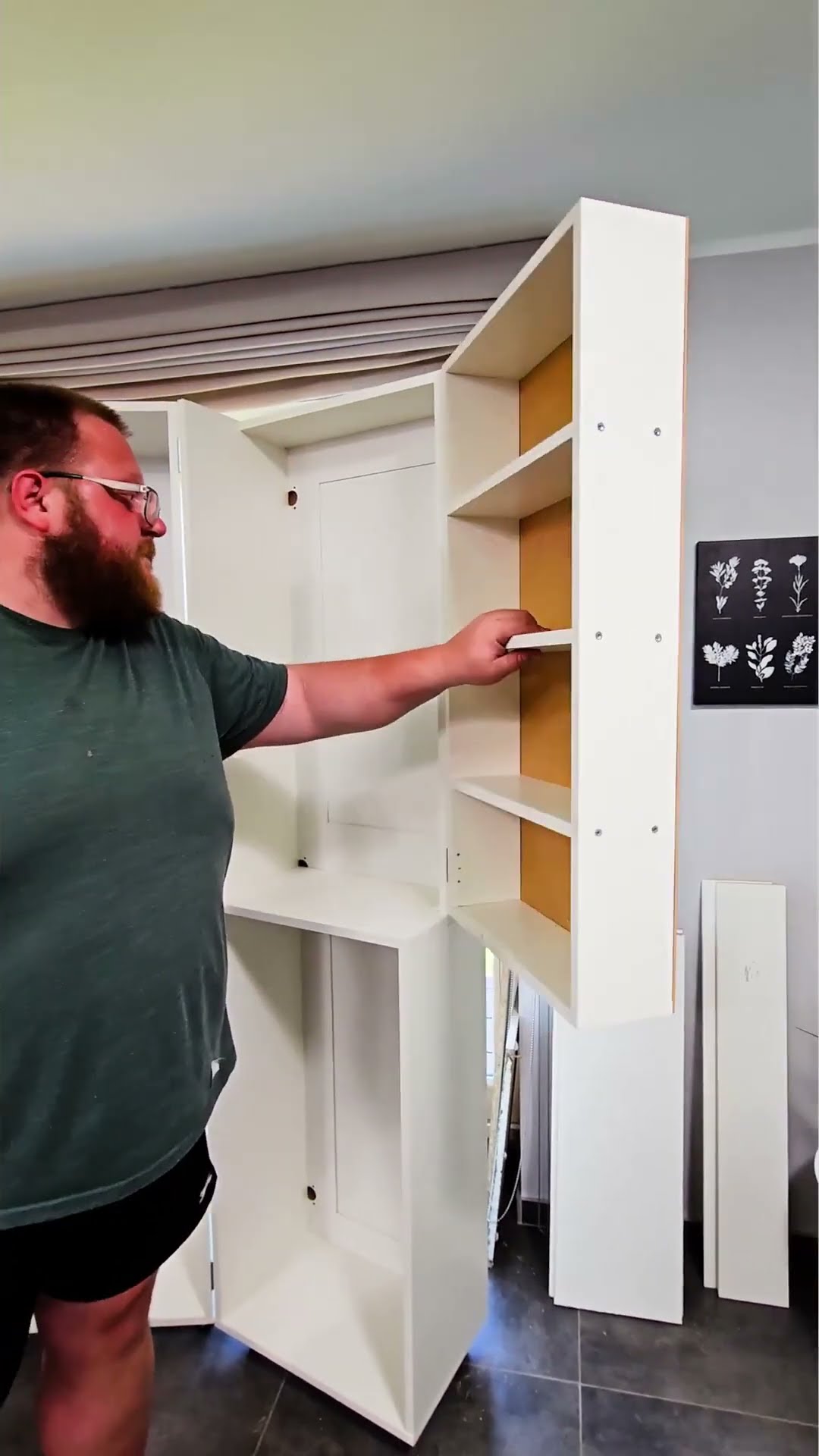 Crafty Husband's Surprise: Building Sewing Box Cabinet! ?